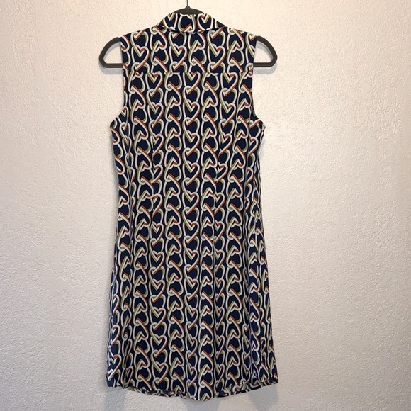 CAbi sleeveless multi color dress sz small - Picture 2 of 5